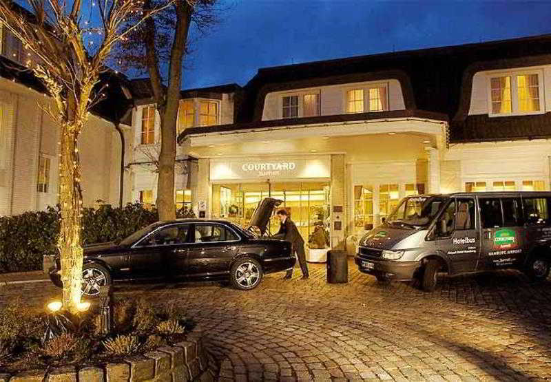 Hotel Courtyard By Marriott Hamburg Airport Exterior foto
